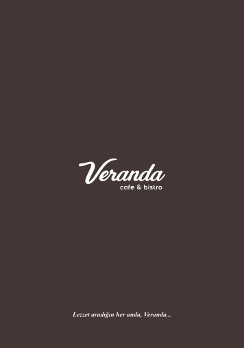 Veranda Cafe & Bistro Menu