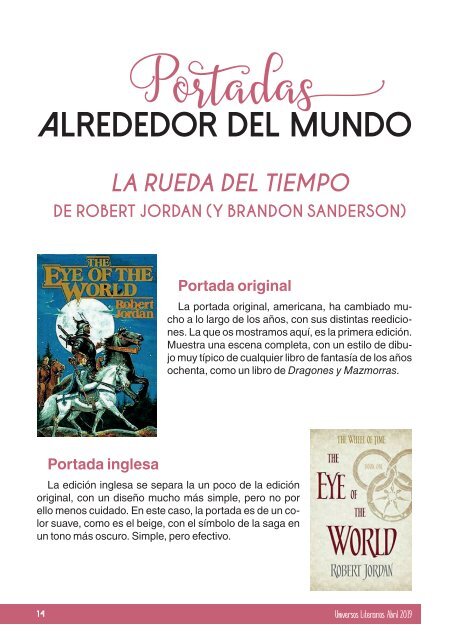 Universos Literarios Abril 2019