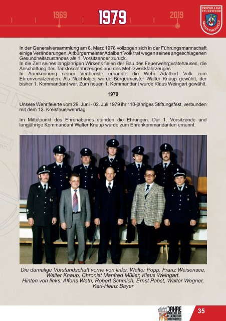 150 Jahre Freiwillige Feuerwehr Grafenrheinfeld