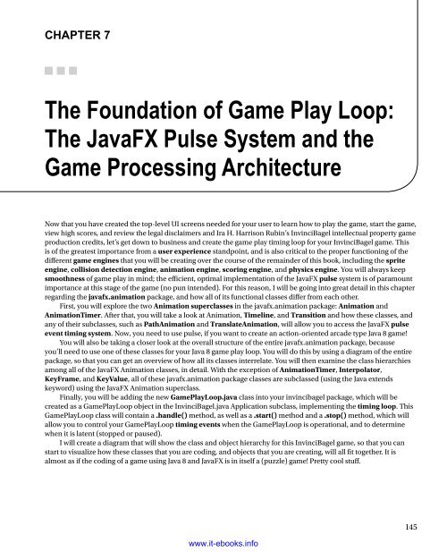 [JAVA][Beginning Java 8 Games Development]