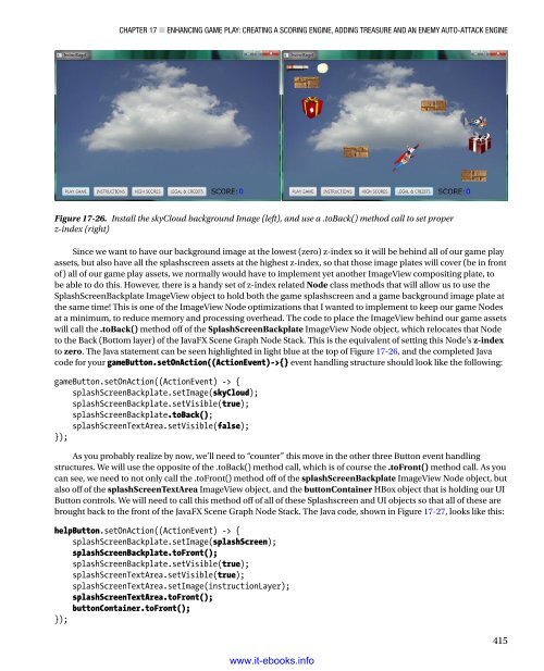 [JAVA][Beginning Java 8 Games Development]