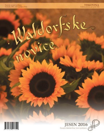Waldorfske novice - Jesen 2016