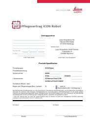 Pflegevertrag iCON Robot - Leica Geosystems