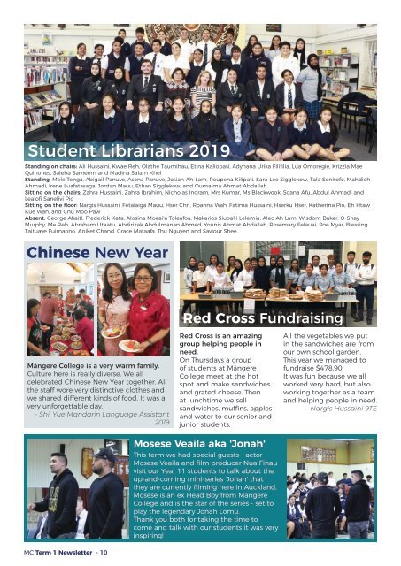 Mangere College Term 1 Newsletter 2019 