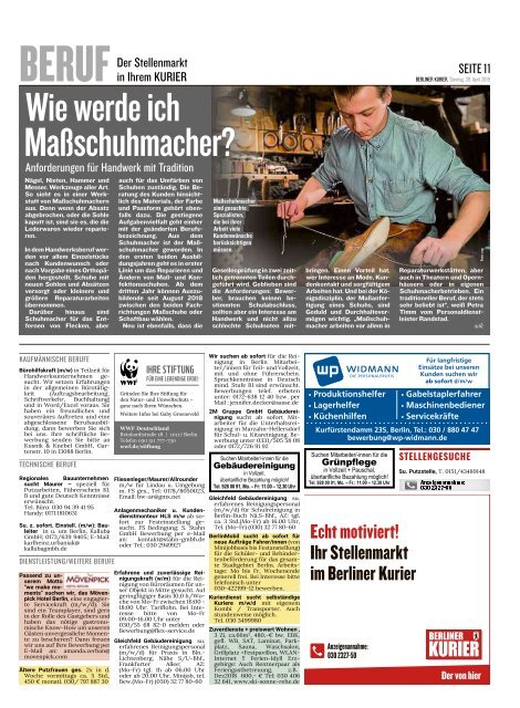 Berliner Kurier 28.04.2019