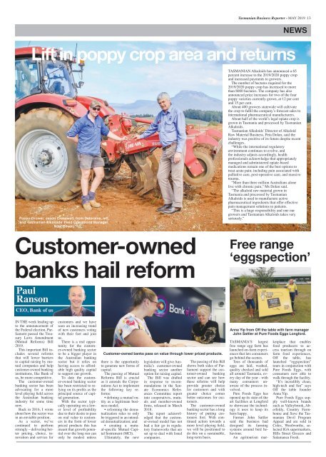 Tasmanian Business Reporter May 2019