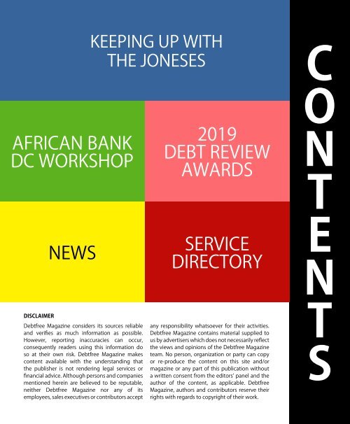 Debtfree Magazine April 2019