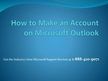 How to Make an Account on Microsoft Outlook