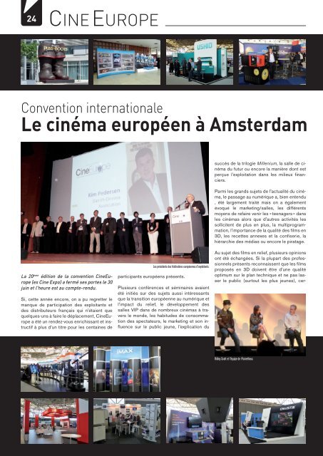 Côté Cinéma n°174 - 27 juillet 2011