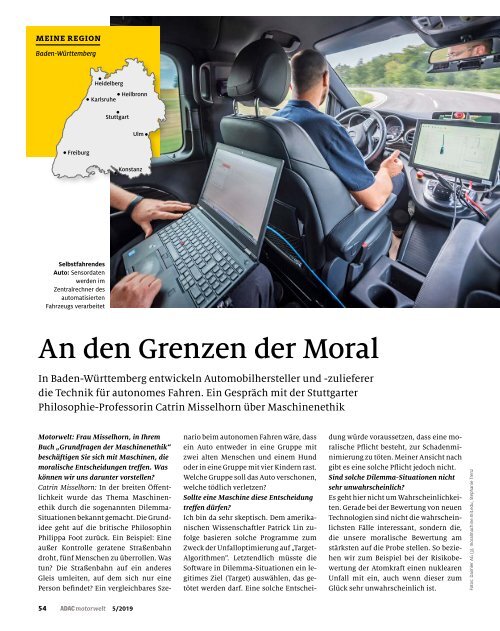 ADAC Motorwelt Mai 2019