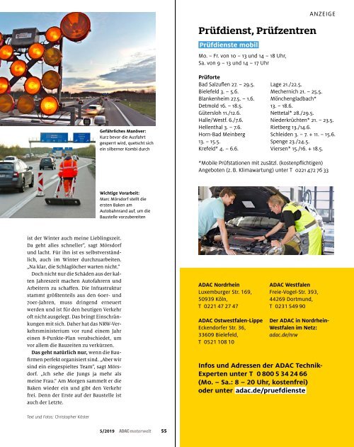 ADAC Motorwelt Mai 2019