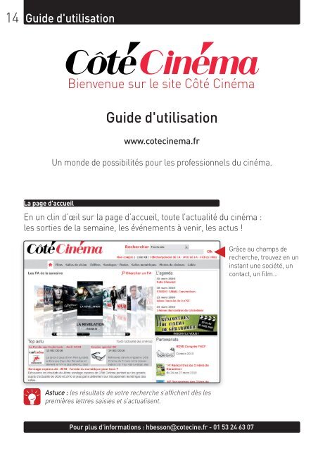 Côté Cinéma n°142 - 31 mars 2010