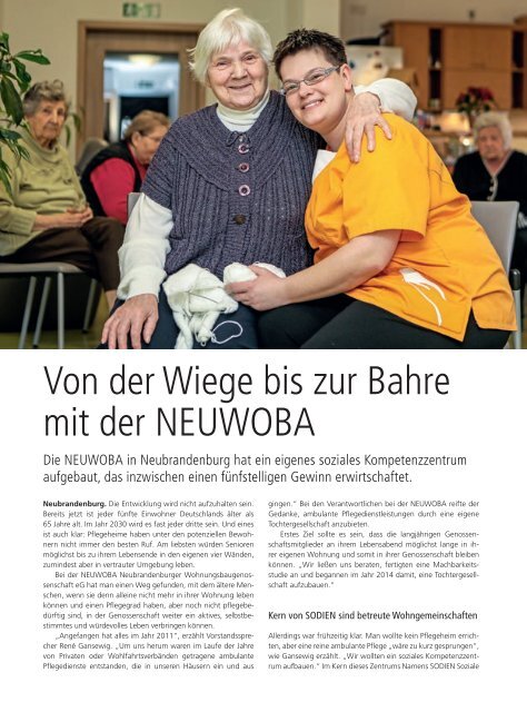 VNW-Magazin - Ausgabe 2/2019