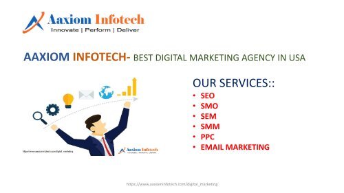 Best Digital Marketing Company In USA - AAXIOM INFOTECH