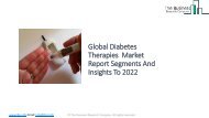 Global Diabetes Therapies Market Report Insights 2022