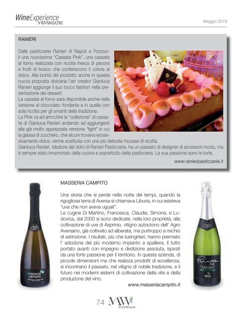 Wine Experience - Aprile 2019