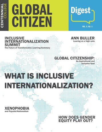 Global Citizen Digest Magazine Volume 5, Issue 1