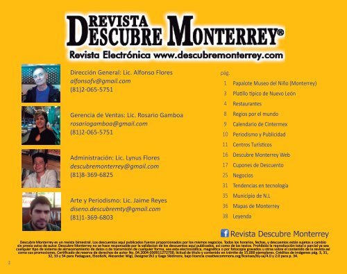 Descubre Monterrey Edición 93 (Mayo - Junio 2019)