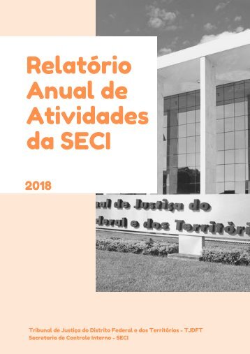 Relatoria Anual de Atividade SECI - 26042019