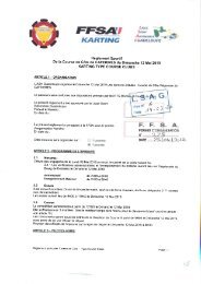 RS ET ENGAGEMENT CCR CAFEIERES KARTING 2019