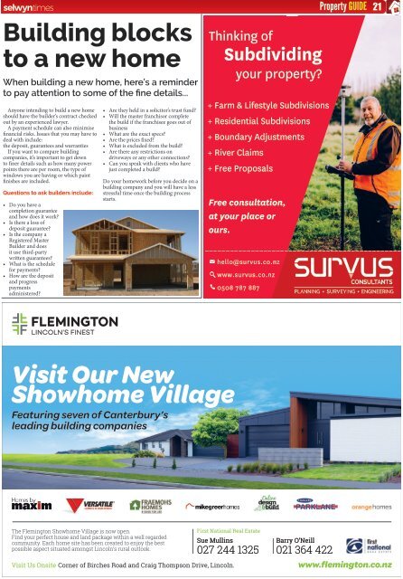 Selwyn Times: March 26, 2019