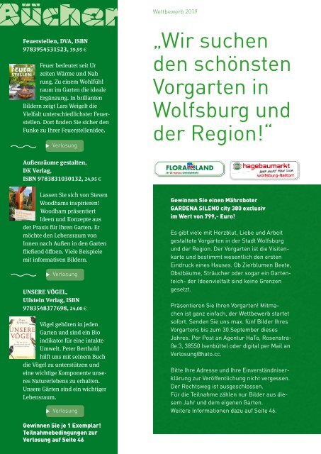 Haus & Grund Wolfsburg und Umgebung e.V. Ausgabe 2/2019 April 2019