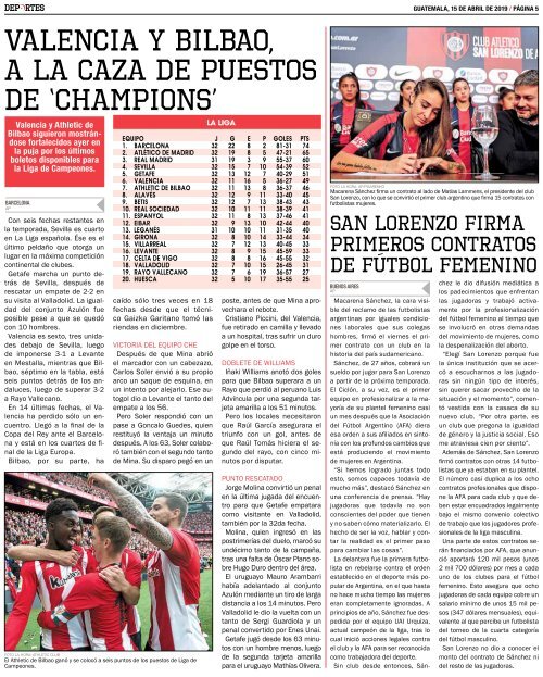 La Hora Deportes 04/2019