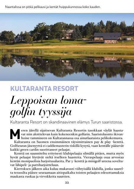 GoGolf Guide - opas parempaan golfkauteen 2019