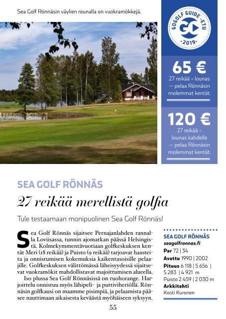 GoGolf Guide - opas parempaan golfkauteen 2019