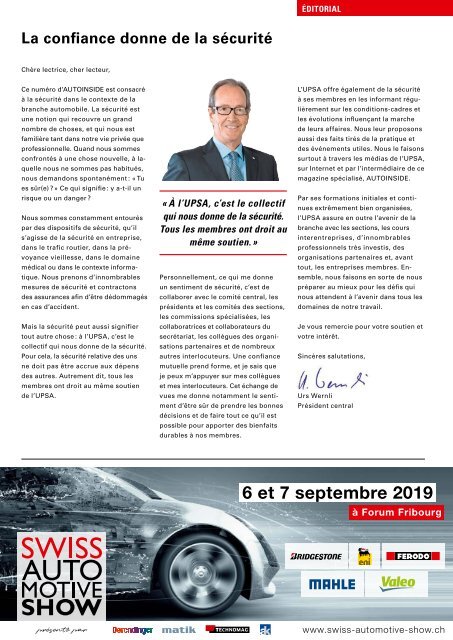 AUTOINSIDE Édition 5 – Mai 2019