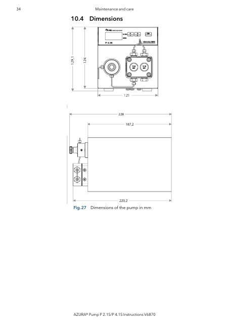 KNAUER HPLC Pump P2.1S-P4.1S Manual 