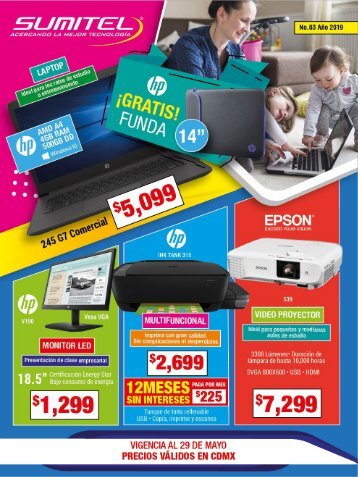 Catálogo Sumitel CDMX y Online  