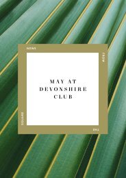 May at Devonshire Club