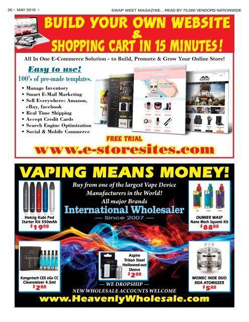 Swap Meet Magazine May 2019