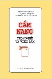 Cẩm nang chọn nghề và việc làm