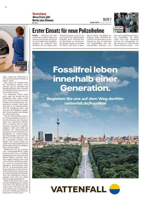 Berliner Kurier 30.04.2019