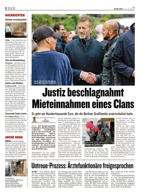 Berliner Kurier 30.04.2019