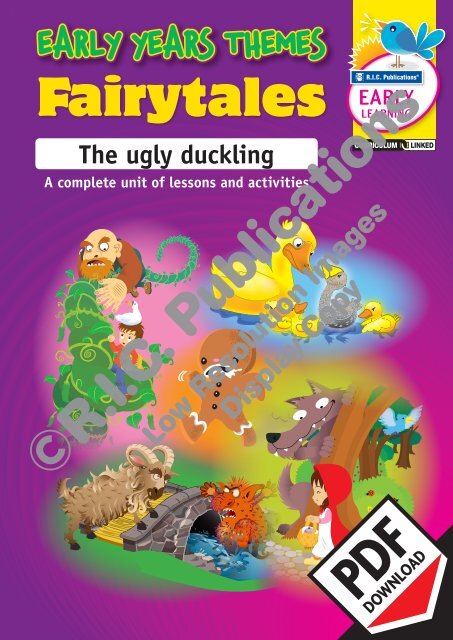 RIC-20938 Early years Fairytales - Ugly Duckling