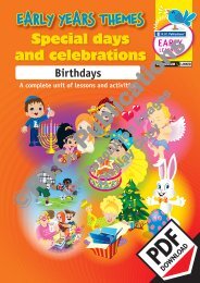 RIC-20940 Early years Special days - Birthdays