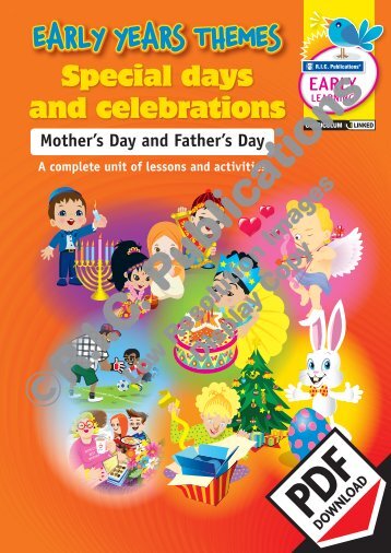 RIC-20943 Early years Special days - Mothers day and Fathers day