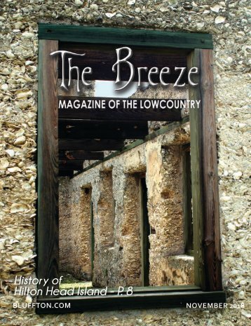 The Breeze Magazine of the Lowcountry, NOVEMBER 2018