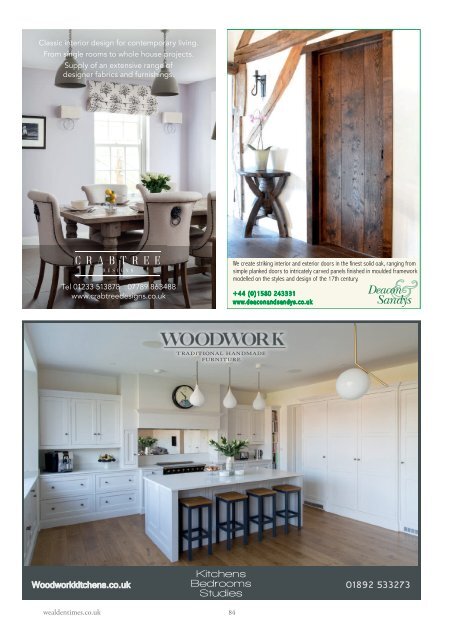 Wealden Times | WT207 | May 2019 | Extensions & Outdoor Living supplement inside