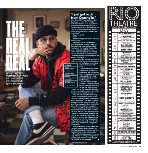 BeatRoute Magazine BC Edition May 2019