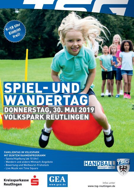 Spiel- und Wandertag 30.5.2019 Volkspark Reutlingen