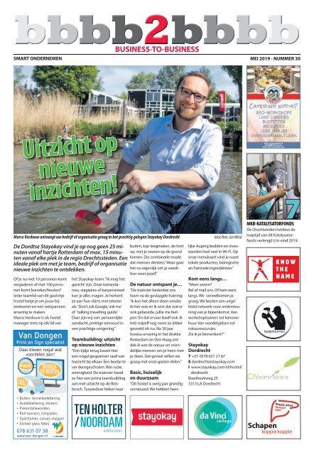 B2B Krant - Editie 30 - Mei 2019