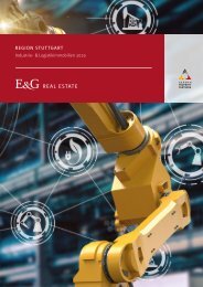 E & G Industrie- Logistikimmobilien Region Stuttgart 2019 