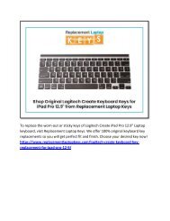 Shop Original Logitech Create Keyboard Keys for iPad Pro 12.9