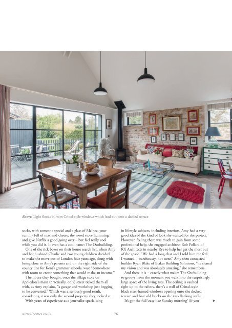 Surrey Homes | SH55 | May 2019 | Extensions & Outdoor Living supplement inside