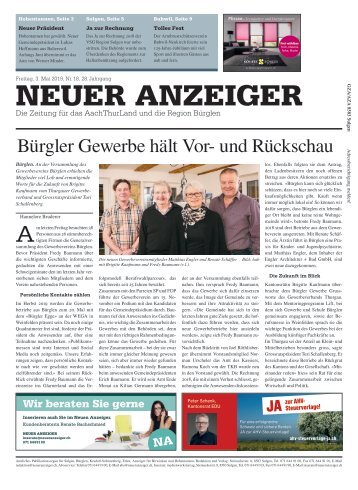 Neuer Anzeiger 3. Mai 2019