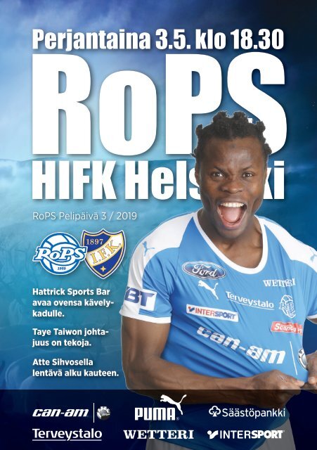 Käsiohjelma RoPS - HIFK 3.5.2019